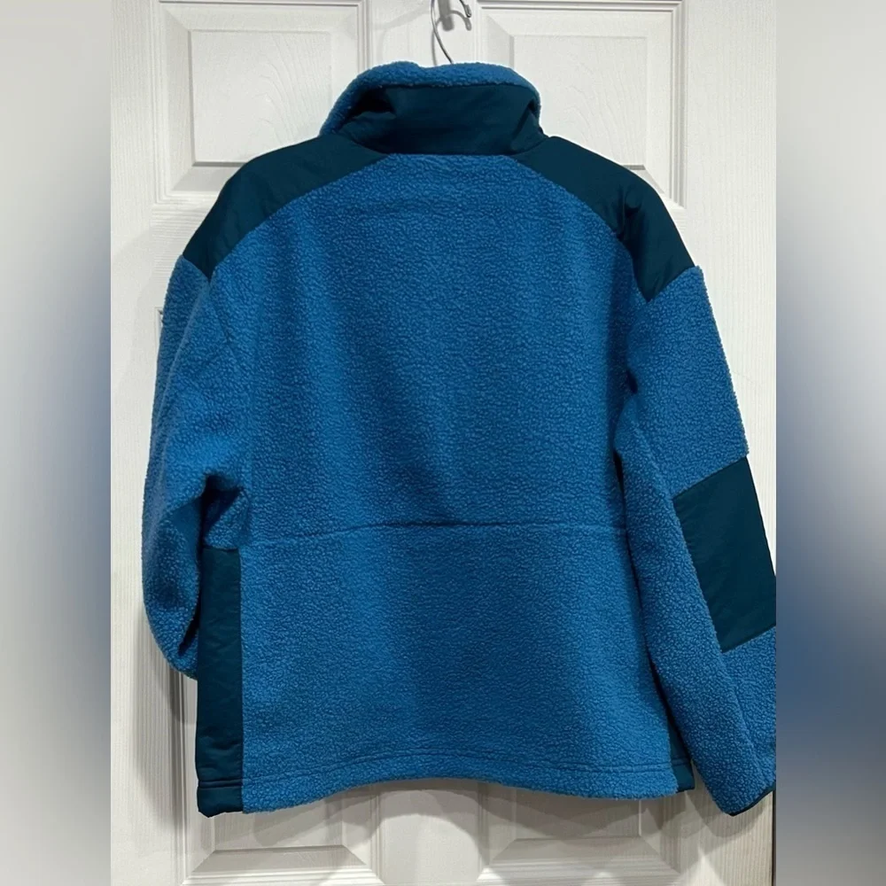 Cotopaxi Women's Large Bacano Fleece Jacket Blue Lake Abyss NWT Relaxed Fit